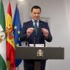 Juan Manuel Moreno Bonilla, presidente de la Junta de Andalucía, en una imagen de archivo.