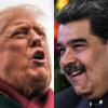 Donald Trump y Nicolás Maduro, en sendas imágenes de archivo.