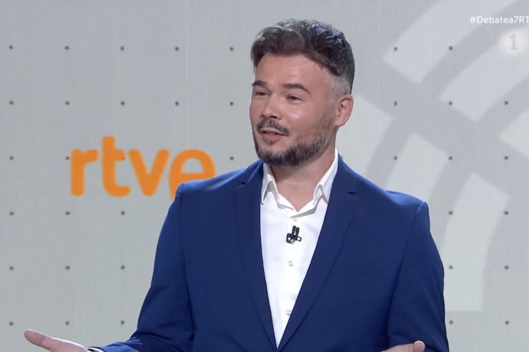 Rufián firma uno de los tuits del debate de TVE al definir de este modo ...