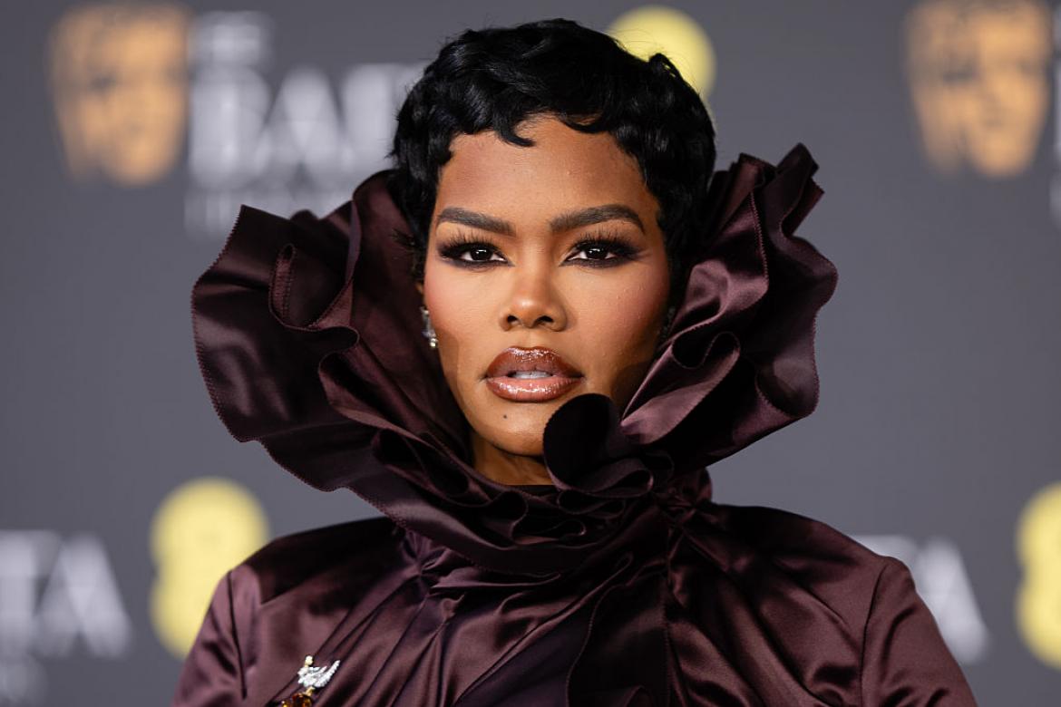 Teyana Taylor, en la alfombra roja de los BAFTA