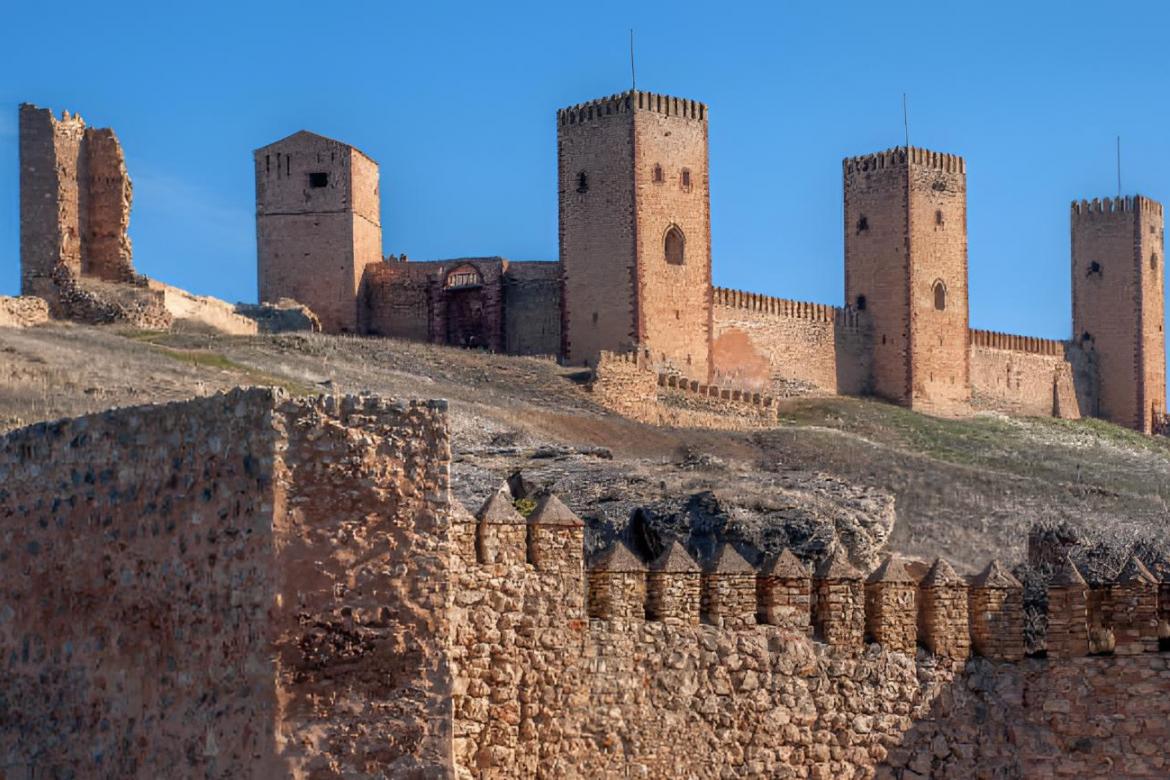 El castillo de Molina de Aragón, en Guadalajara