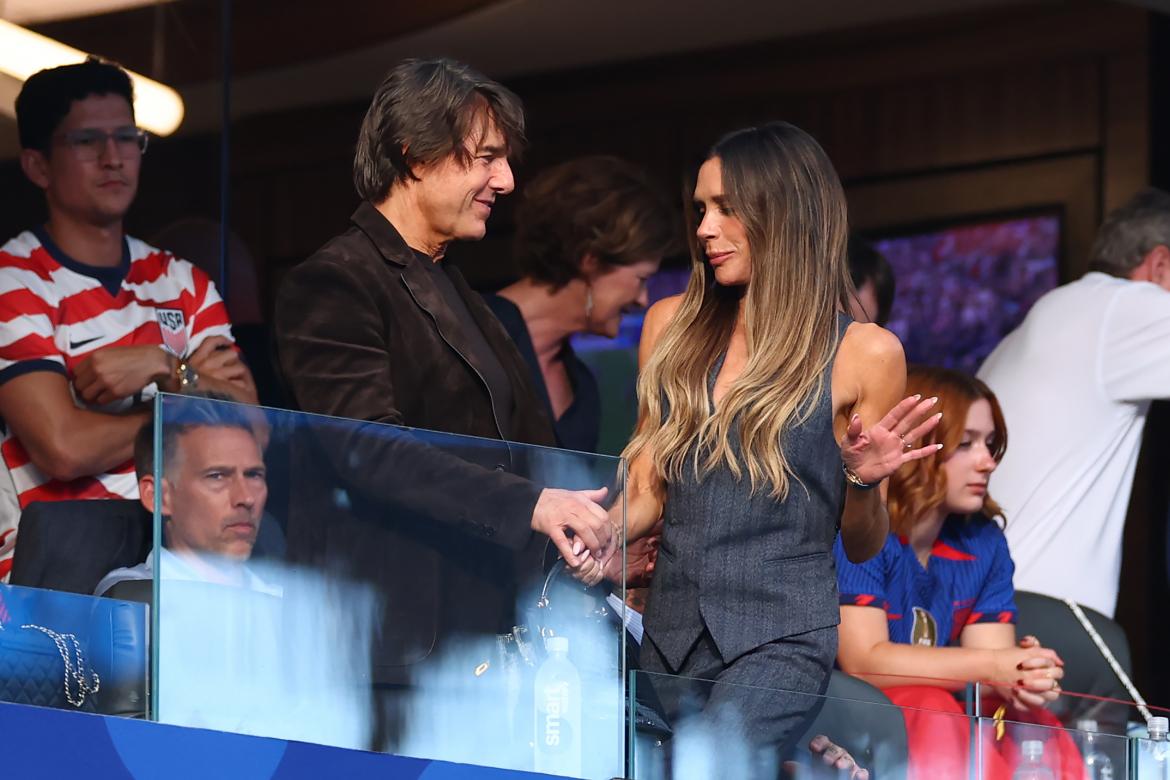 Tom Cruise y Victoria Beckham, en el Mundial 2026