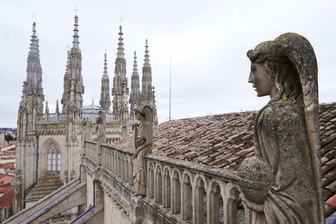Catedral de Burgos, en Castilla y León, España.
