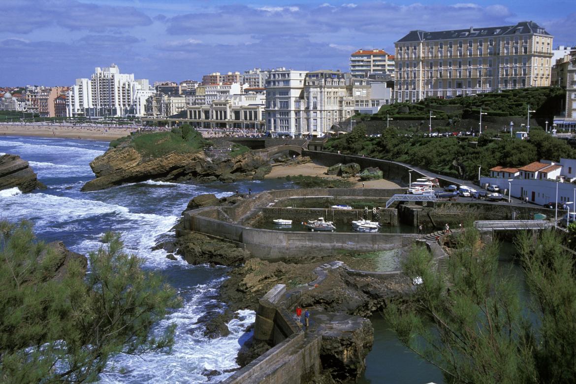 BIARRITZ, AQUITAINE, FRANCE.