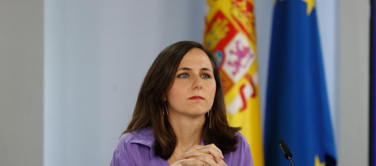 La ministra de Derechos Sociales y Agenda 2030, Ione Belarra.