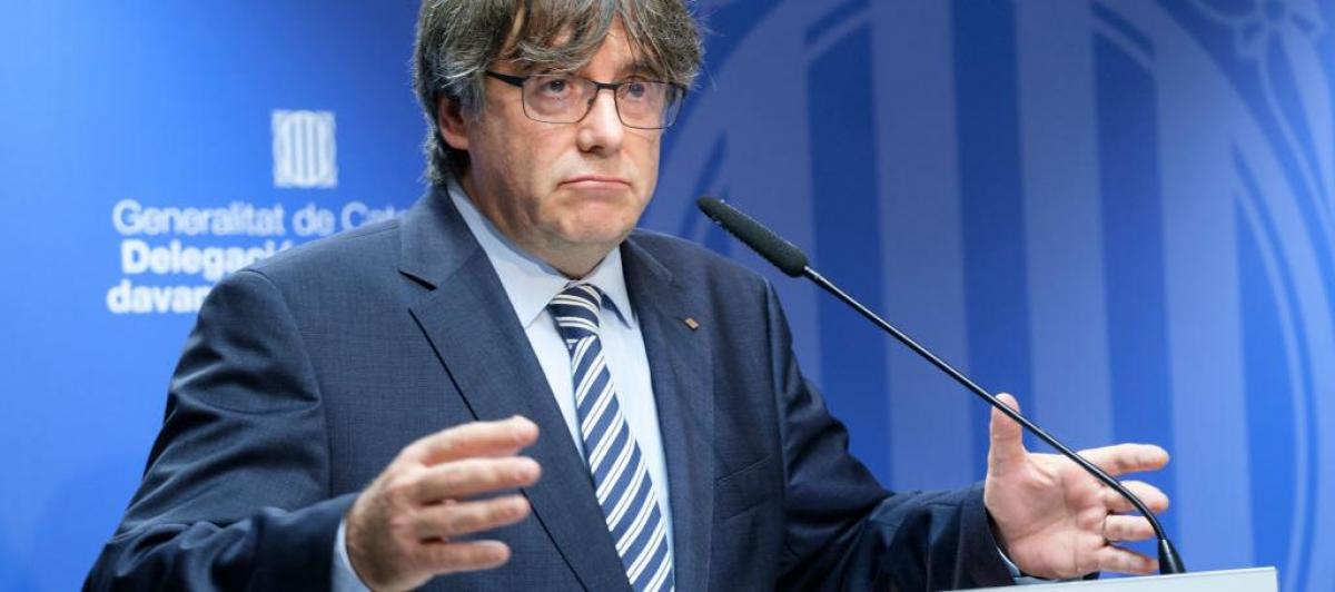 El expresident de la Generalitat y pieza clave en la posición de Junts, Carles Puigdemont, en una imagen de archivo.
