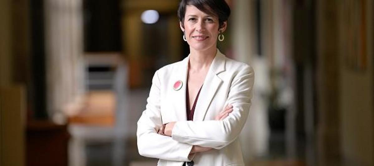 La portavoz nacional y candidata del BNG a las elecciones gallegas del 18-F, Ana Pontón.