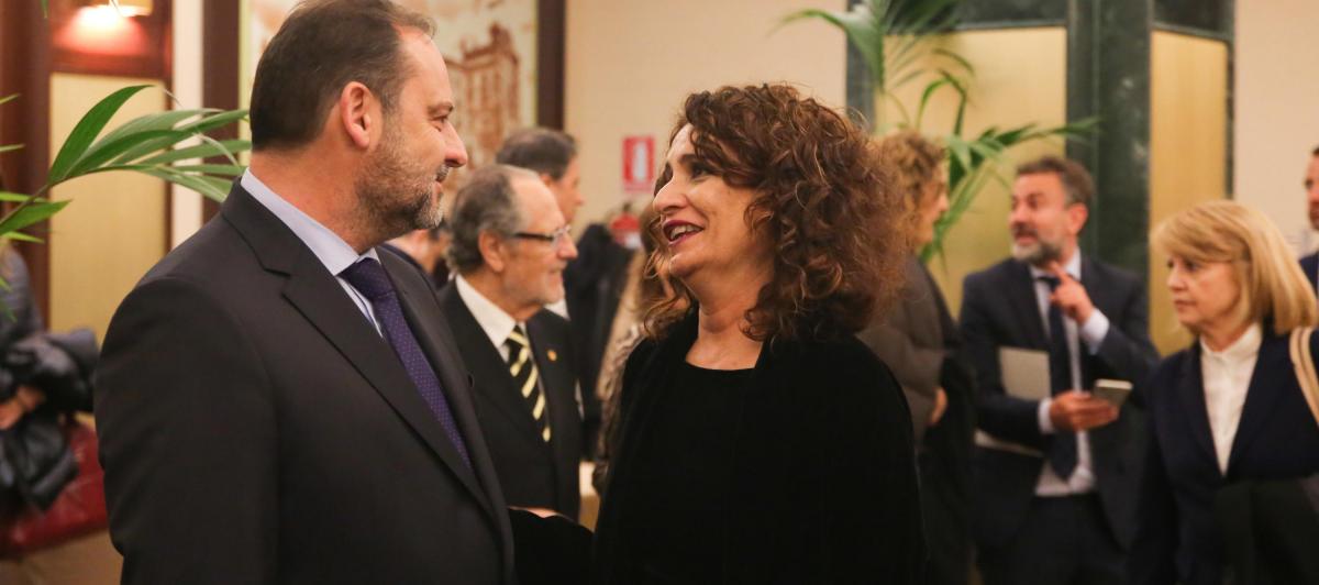 José Luis Ábalos y María Jesús Montero.