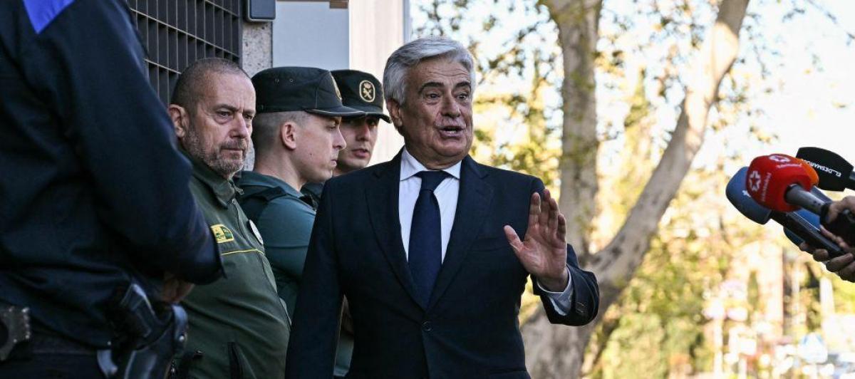 Pedro Rocha, de camino al juzgado