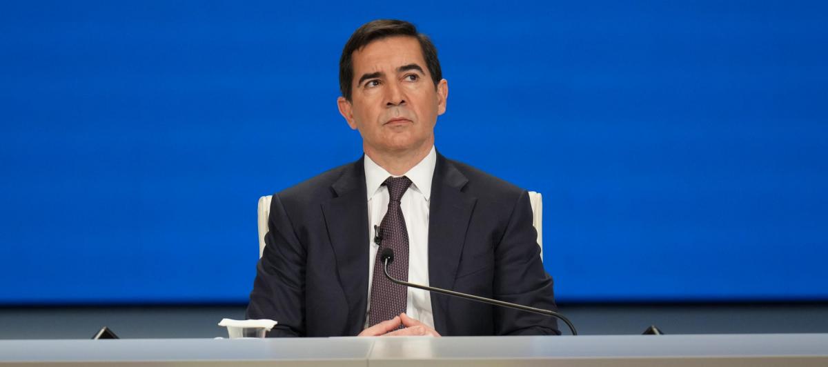 El presidente del BBVA, Carlos Torres