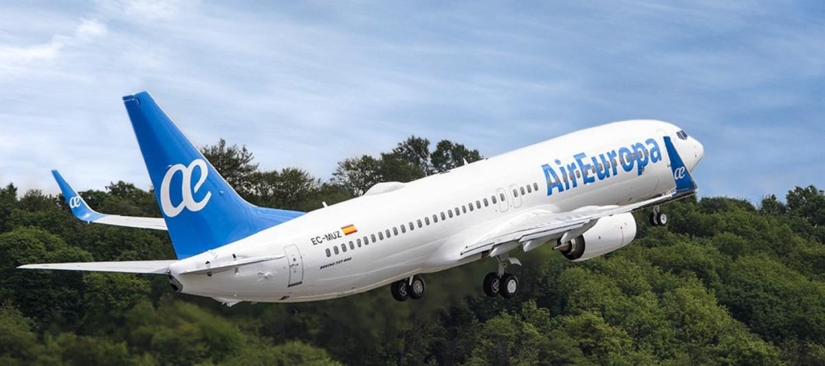 Un avión de Air Europa