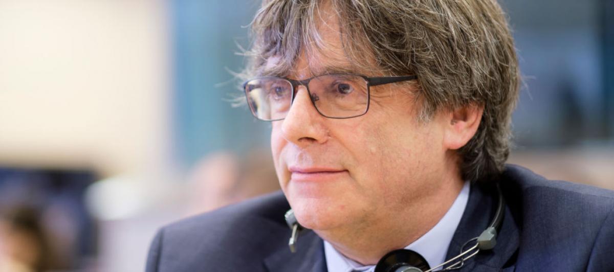 Imagen de archivo del expresident de la Generalitat y eurodiputado Carles Puigdemont.