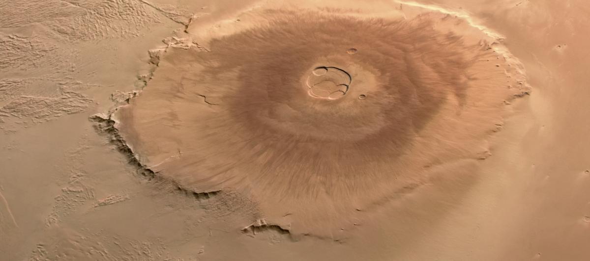 El Monte Olimpo de Marte