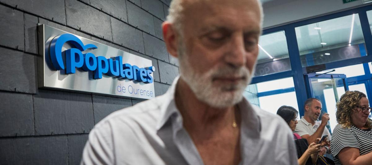 Manuel Cabezas, candidato del PP a la Alcaldía de Ourense, en una imagen de archivo.