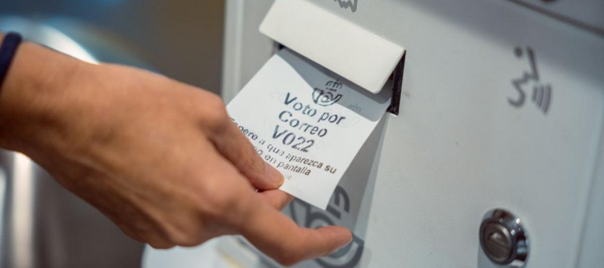 Voto por correo