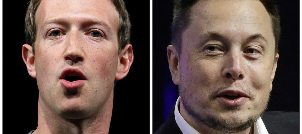 Mark Zuckerberg y Elon Musk