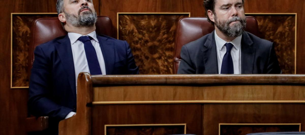 Foto de archivo de Santiago Abascal e Iván Espinosa de los Monteros.