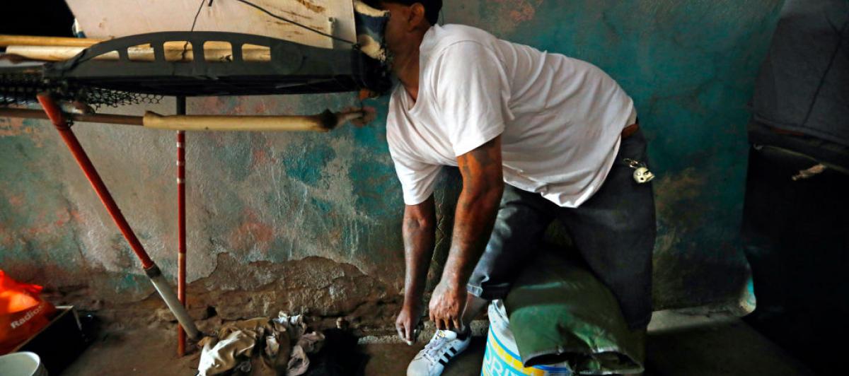 Una persona afectada por el fentanilo.