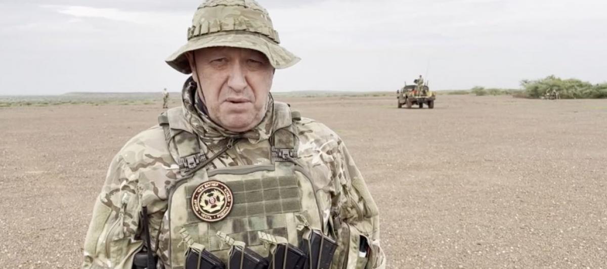 Yevgeny Prigozhin en su última aparición pública en África a través de un vídeo publicado en Telegram