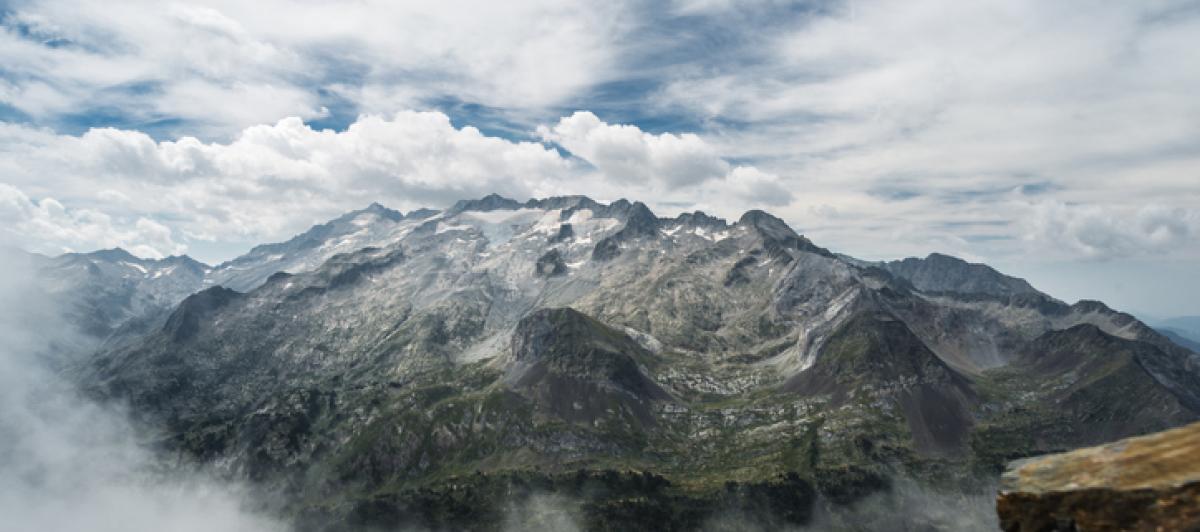 Macizo de la Maladeta, en los Pirineos.