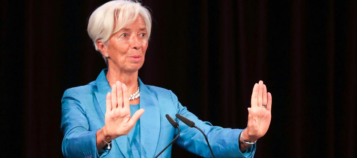 La presidenta del BCE, Christine Lagarde.
