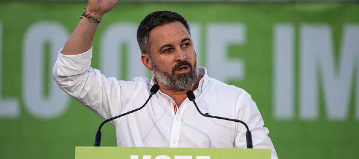 Imagen de archivo del líder de Vox, Santiago Abascal.