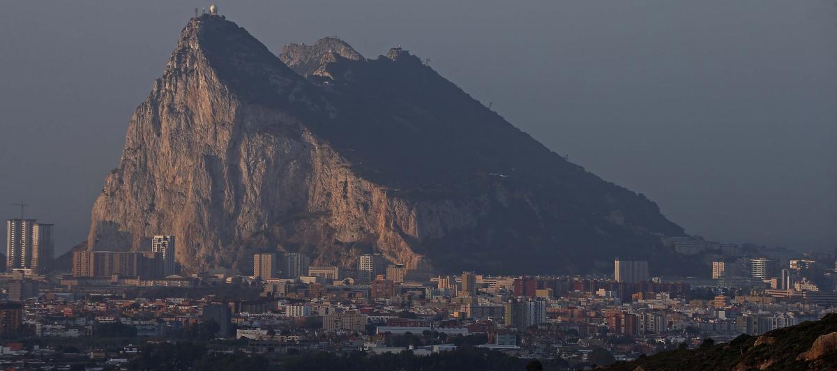 El peñón de Gibraltar, en una imagen de archivo