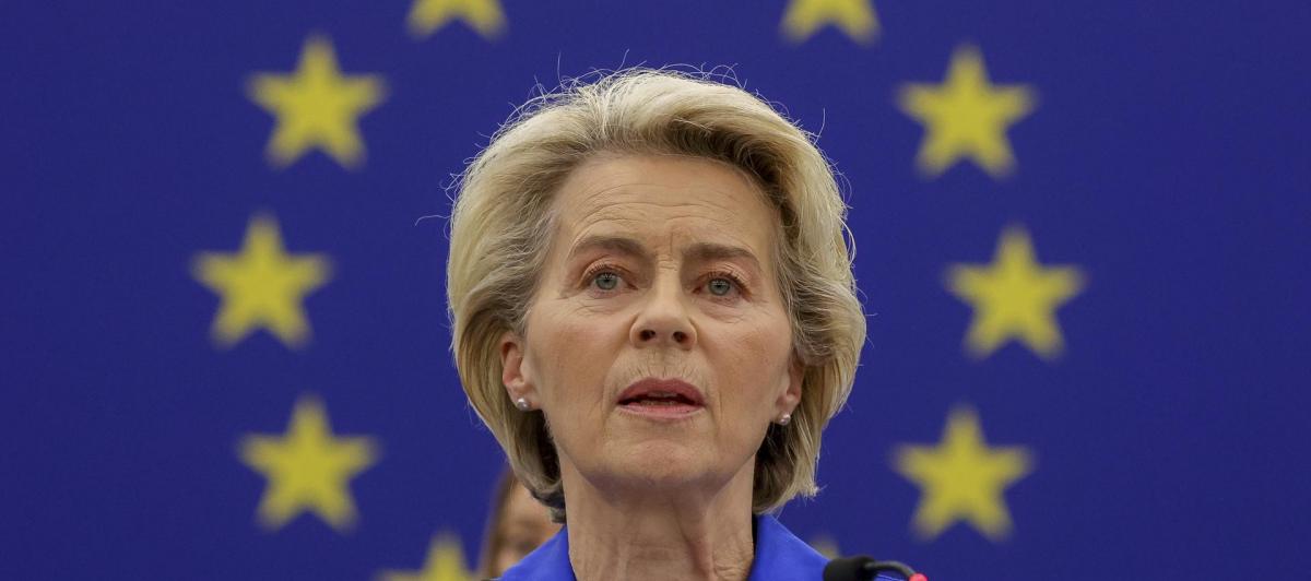 La presidenta de la Comisión Europea, Ursula von der Leyen.