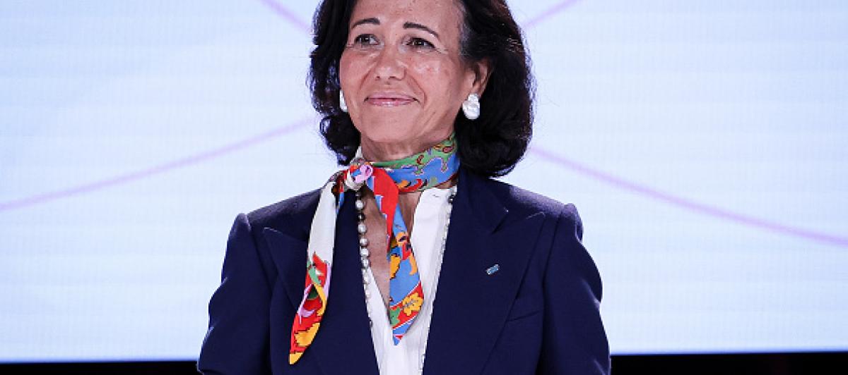 La presidenta de Banco Santander, Ana Patricia Botín, en una imagen de archivo.