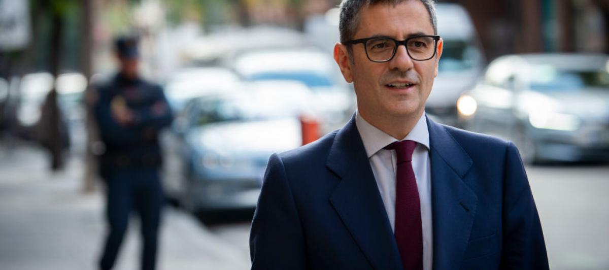 El ministro de la Presidencia en funciones, Félix Bolaños, en una imagen reciente.
