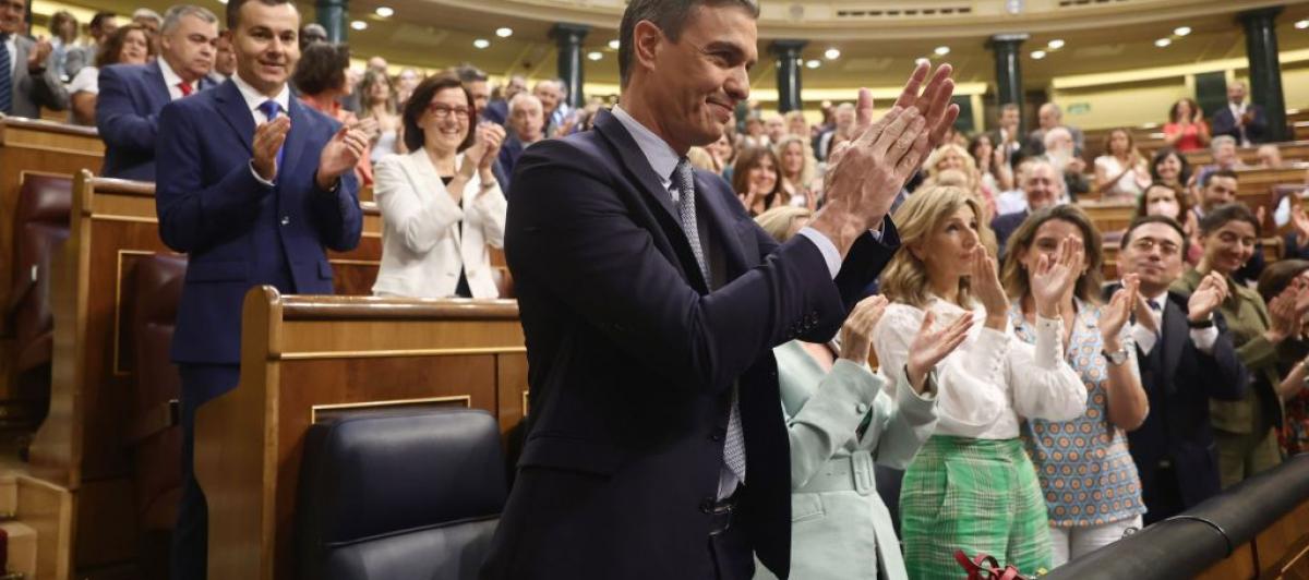 Foto de archivo del presidente del Gobierno, Pedro Sánchez, en el Congreso.