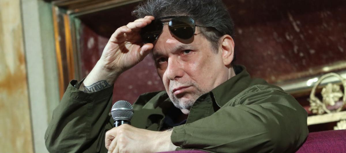 El artista Andrés Calamaro.