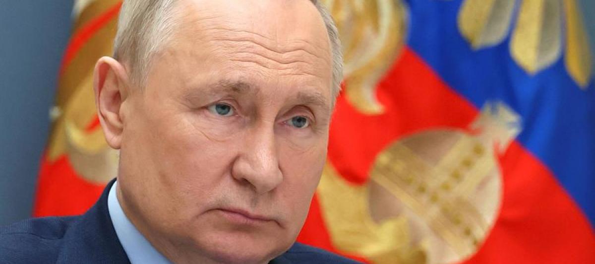 Vladimir Putin, durante su intervención ante el G-20