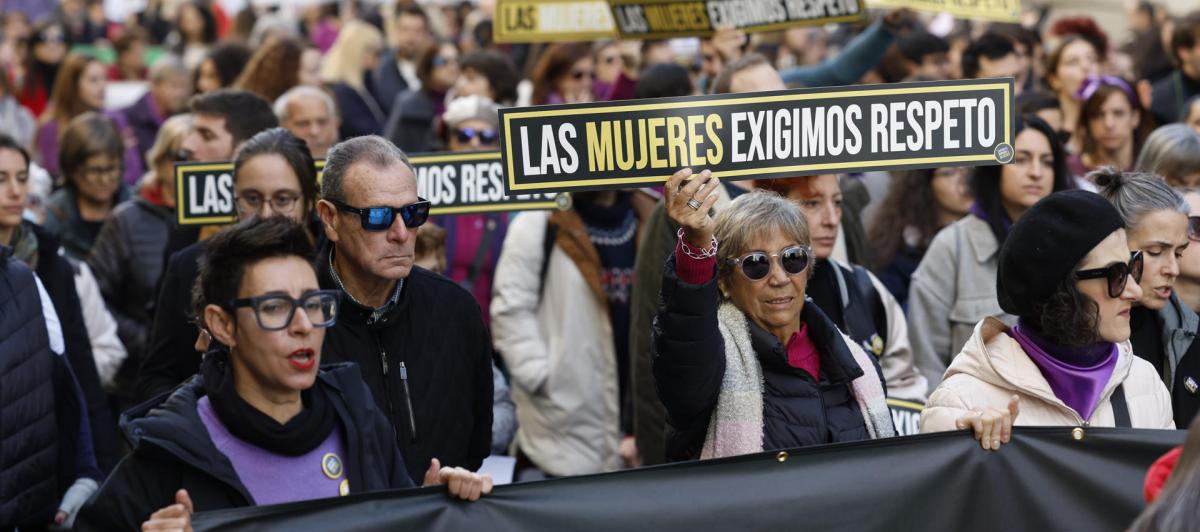 Manifestación del 25N, Día Internacional de la Eliminación de la Violencia contra la Mujer.