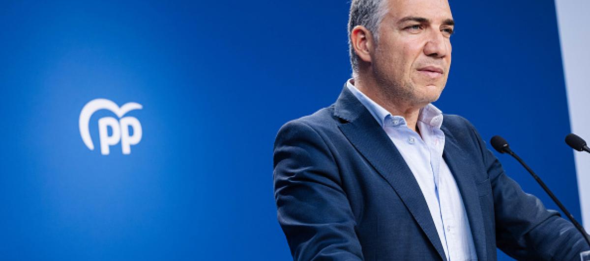 El actual coordinador general del PP, Elías Bendodo, en una imagen de archivo.