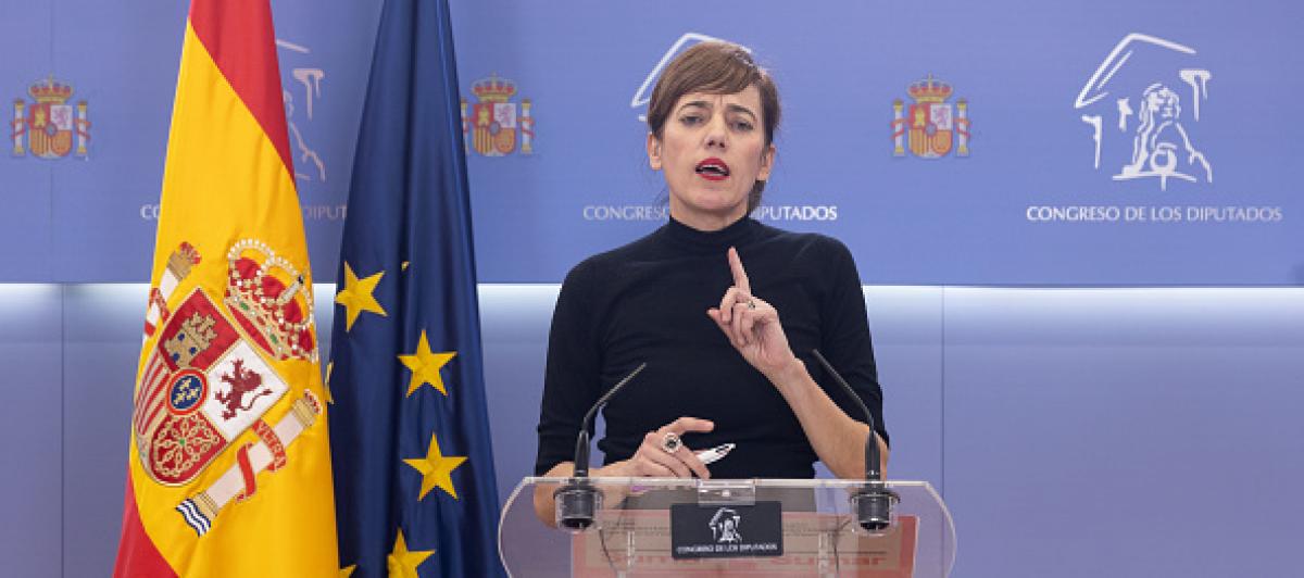 La portavoz de Sumar en el Congreso, Marta Lois, en una imagen de archivo.