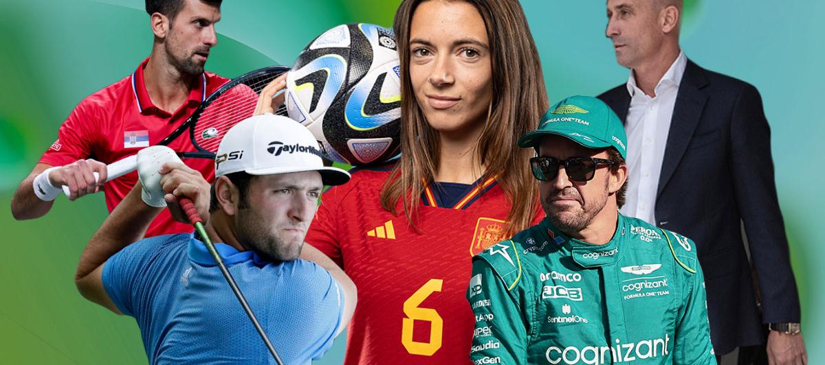 Algunos de los grandes protagonistas del deporte en 2023