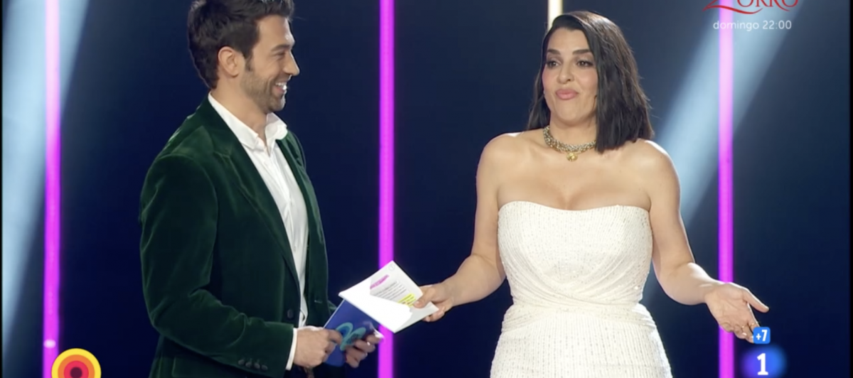 Ruth Lorenzo, en la primera semifinal del Benidorm Fest 2024.