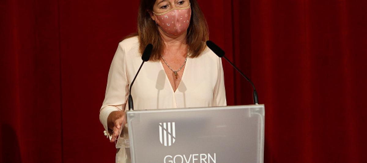 La expresidenta balear y actual presidenta del Congreso, Francina Armengol, en una imagen de archivo.