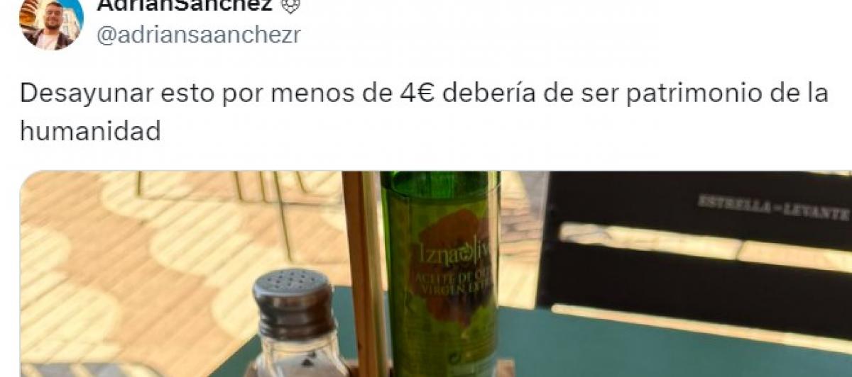 El desayuno de @Adriansaanchezr
