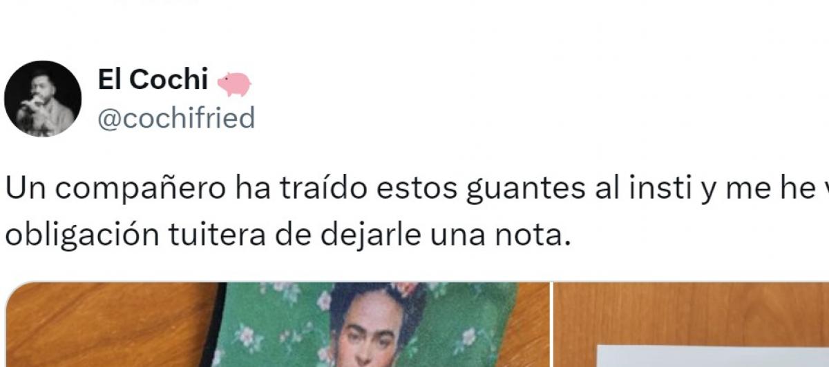 El tuit de @cochifried