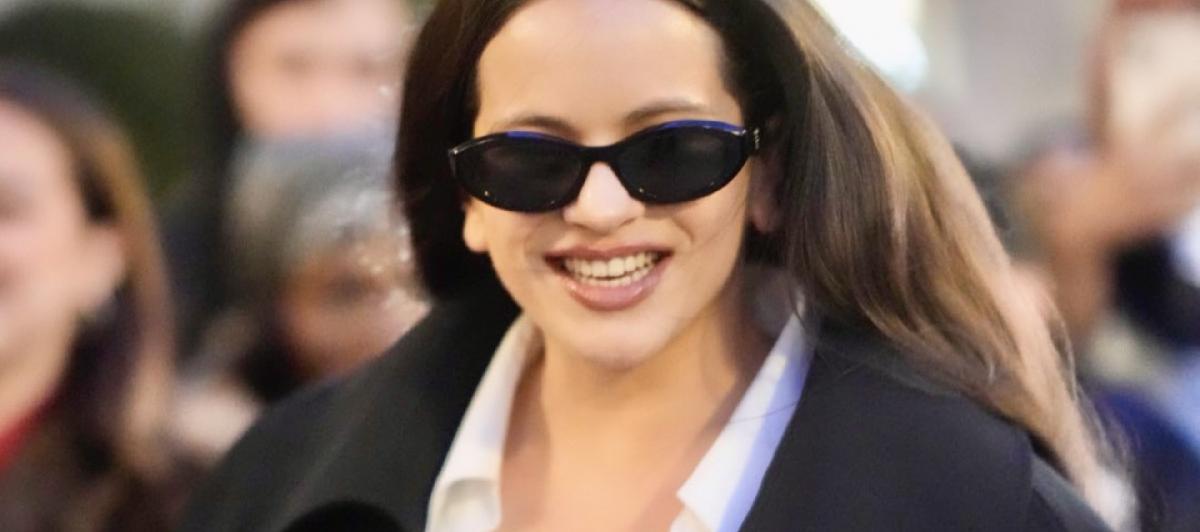 La cantante Rosalía, fotografiada en París hace unos días.