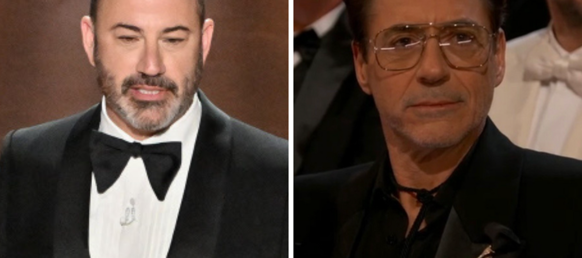 Jimmy Kimmel y Robert Downing Jr.