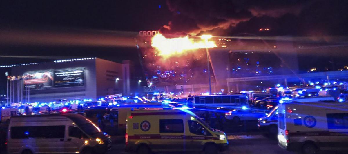 Atentado en Rusia en directo: última hora del ataque en la discoteca de Moscú.