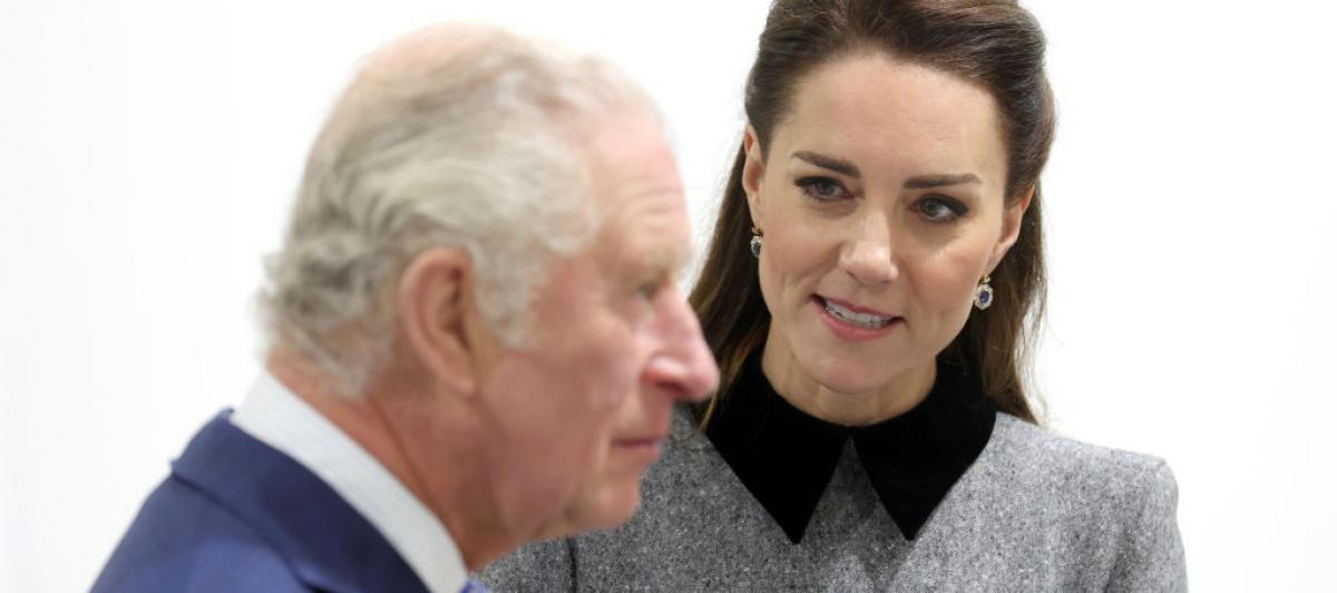 El rey Carlos y la princesa de Gales en una imagen de archivo de 2022.
