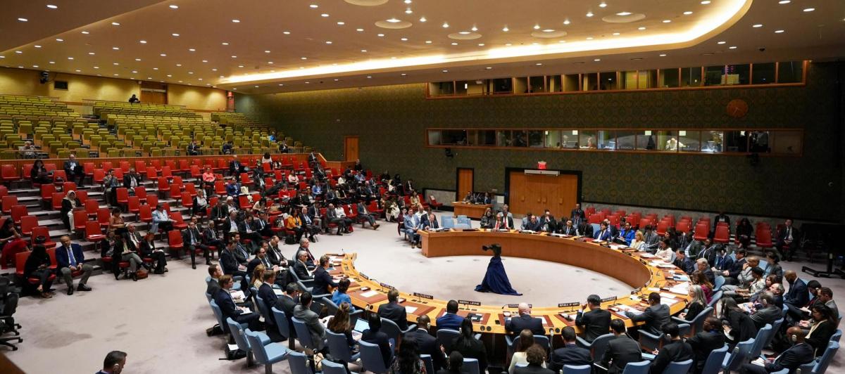 Asamblea de urgencia del Consejo de Seguridad de la ONU para tratar el ataque de Irán a Israel.