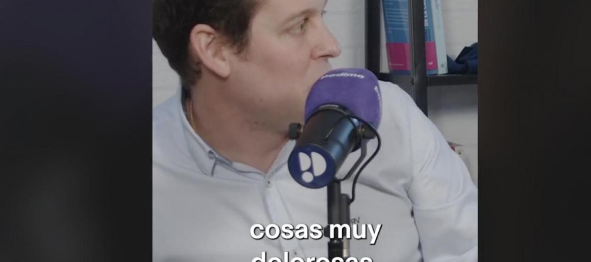 El Dr. Juan Pablo Schropp en el podcast 'No hay remedio'.