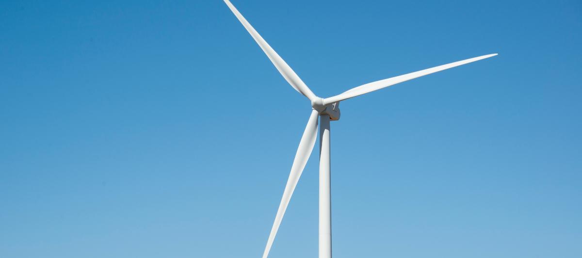 Imagen de un aerogenerador