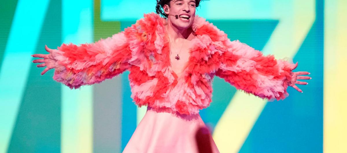 Nemo, tras alzarse con la victoria en Eurovisión 2024.