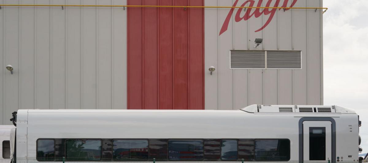 Instalaciones de Talgo en Rivabellosa, Álava (Euskadi), en una imagen de archivo.